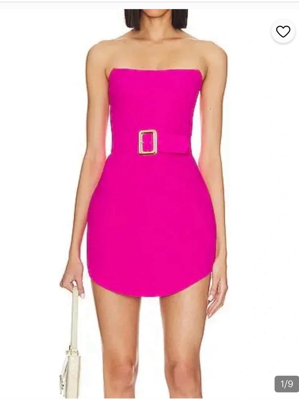 LIMITED EDITION Amanda Uprichard Pink Belted Dress